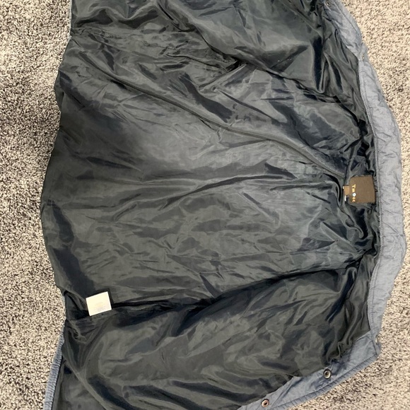 DENIM BLUE QUILTED JACKET - Picture 2 of 4